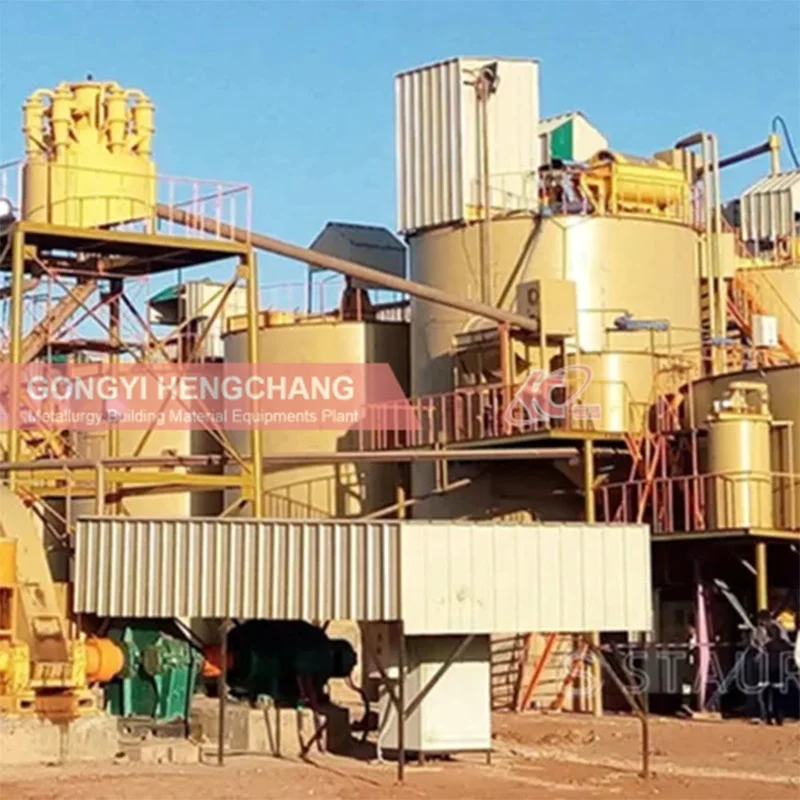 1-2tph High Performance Process Plant Gold Cil Mini CIP Plant Machine