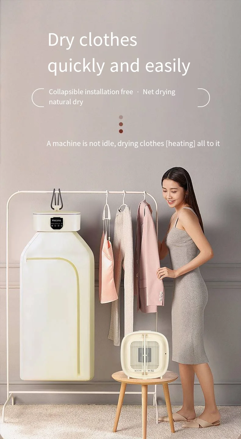 Direct dryer folding uv sterilization high power dryer Multi-function use convenient dryer