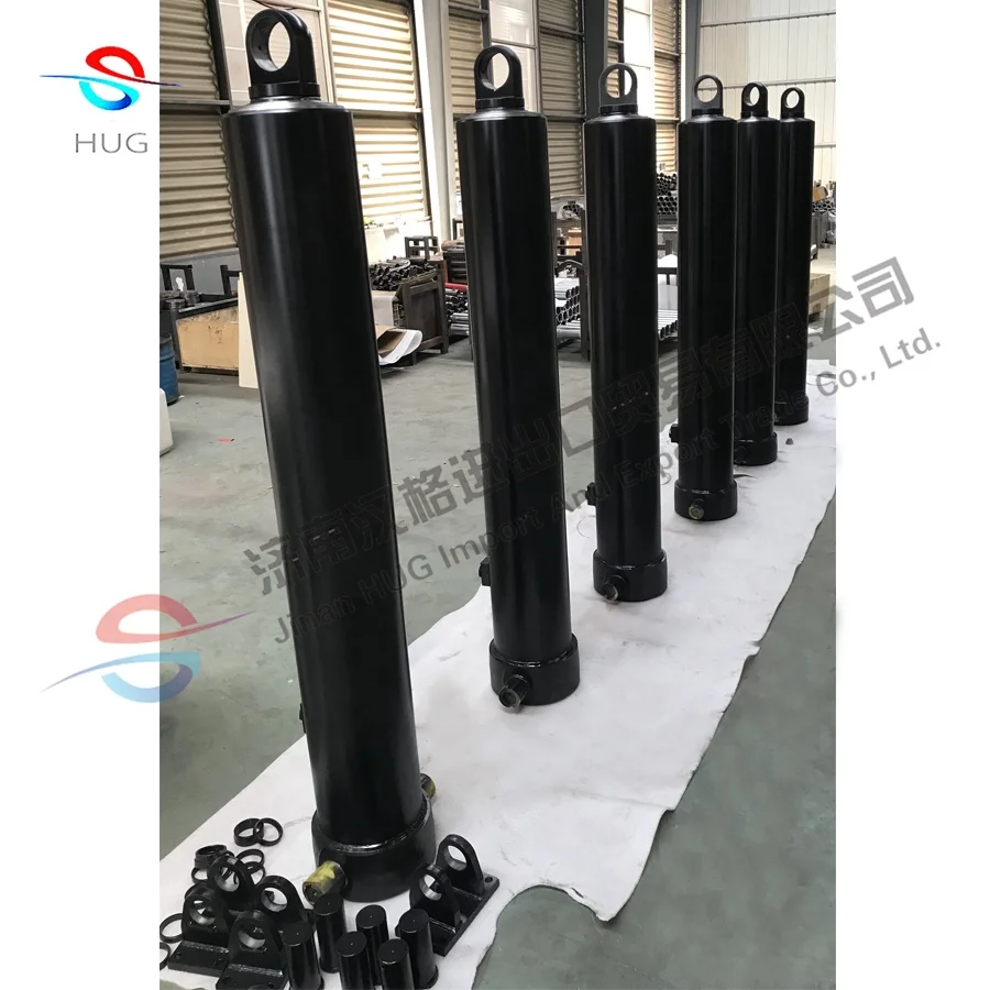 China factory supply long stroke multi stages lift kits FE type hollow Telescopic Hydraulic Cylinder for dump truck