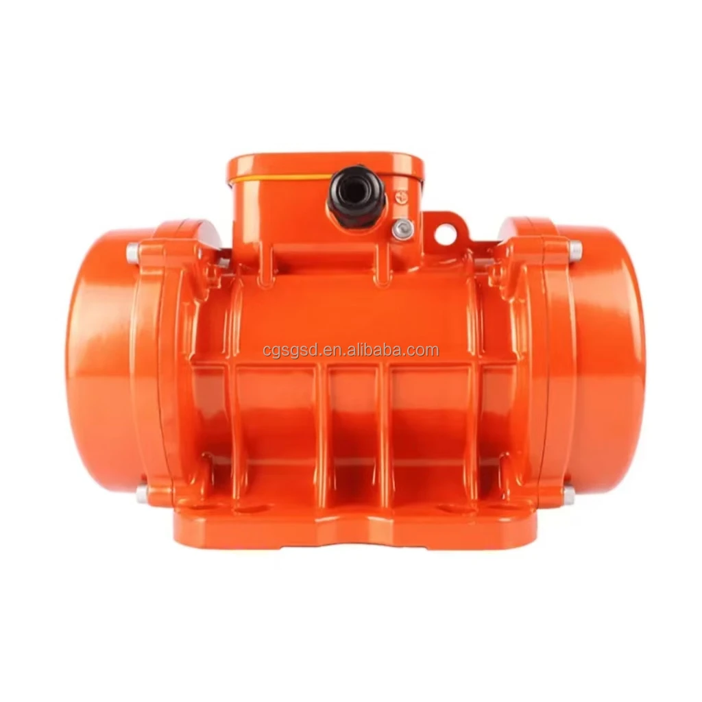 Hydraulic Concrete Vibrator Motor Totally Enclosed Single Phase Vibrating Motor industrial electric hopper/silo vibrator motor