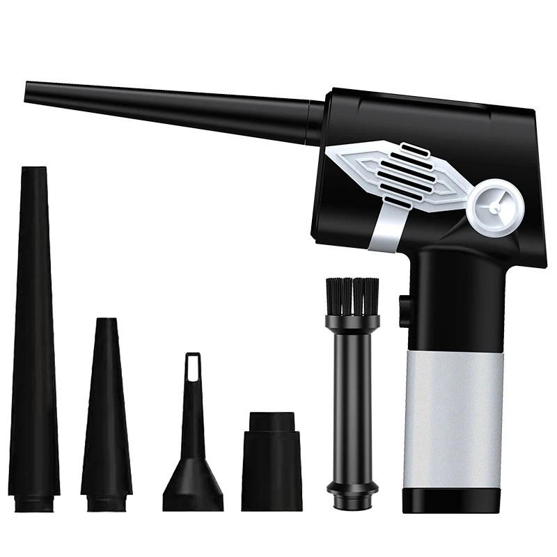 New Air Duster 37000-43000 RPM Electric Air Blower for Computer Keyboard Electronics Cleaning, Reusable Dust Destroyer