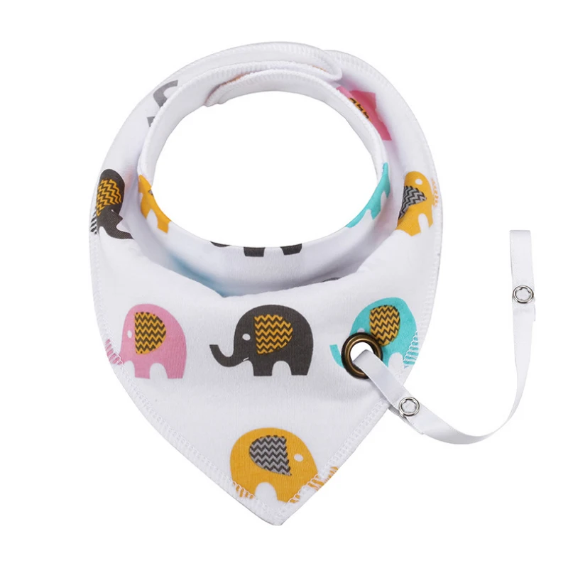 
Factory wholesale custom new design printed high quality cotton baby teether bibs baby boy bibs cotton bandana 