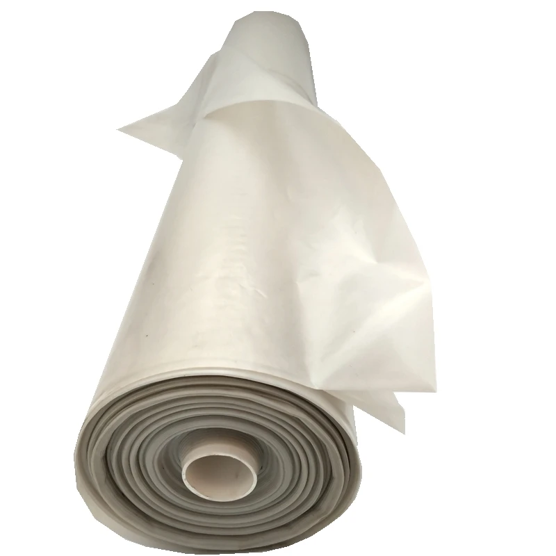 Clear plastic construction poly film 20 ft x 100 ft 6 mil for vapor barrier