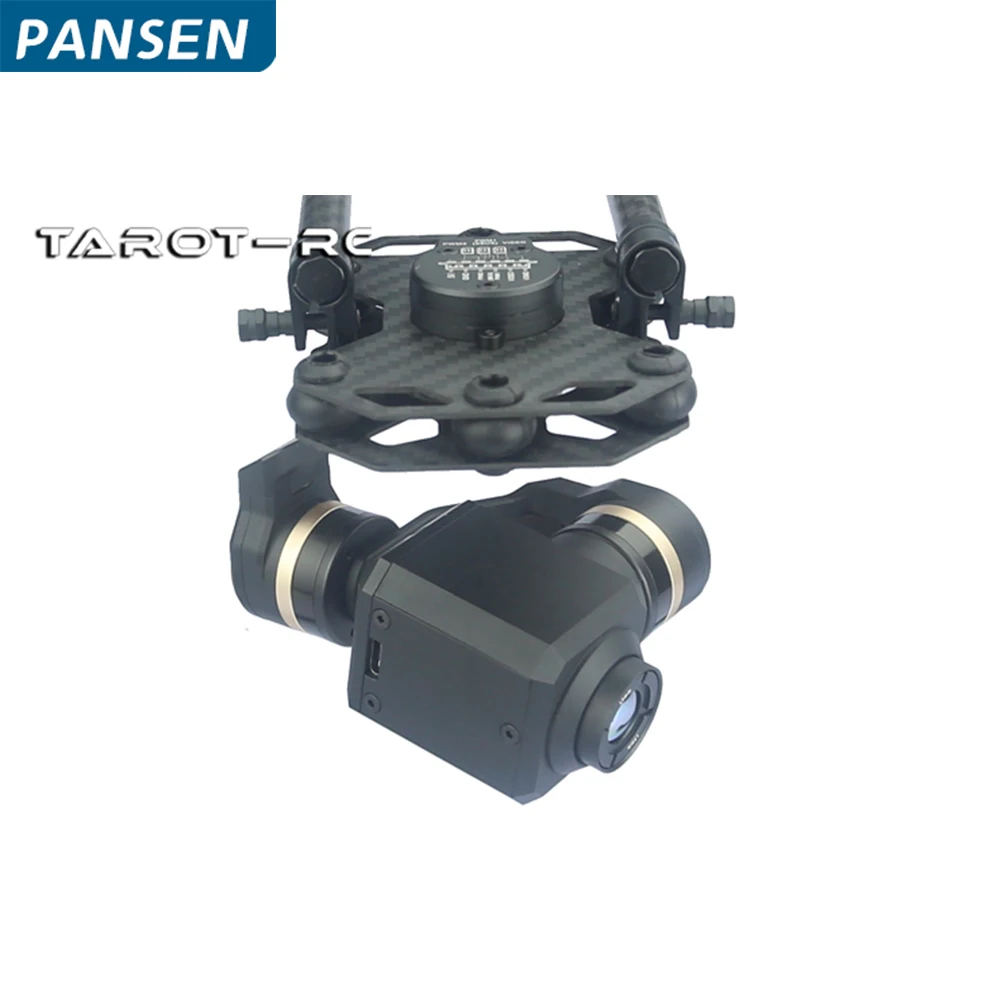 Tarot 3 Axis Brushless Gimbal with Built-in 640*512 Thermal Imaging Camera 3-6S Input S-Bus PWM Receiver Radio Control TL3T20