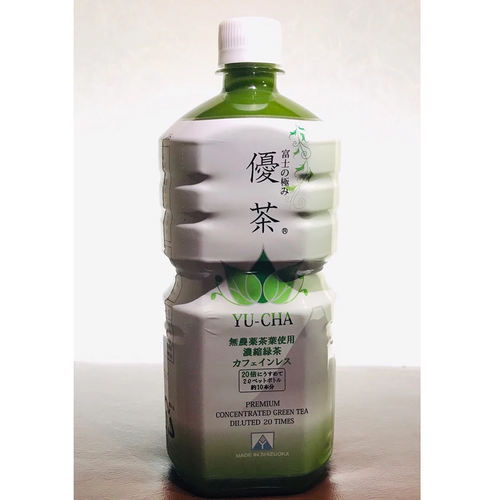 
1000ml Japanese decaffeinated green tea beverages soft drinks cheap 