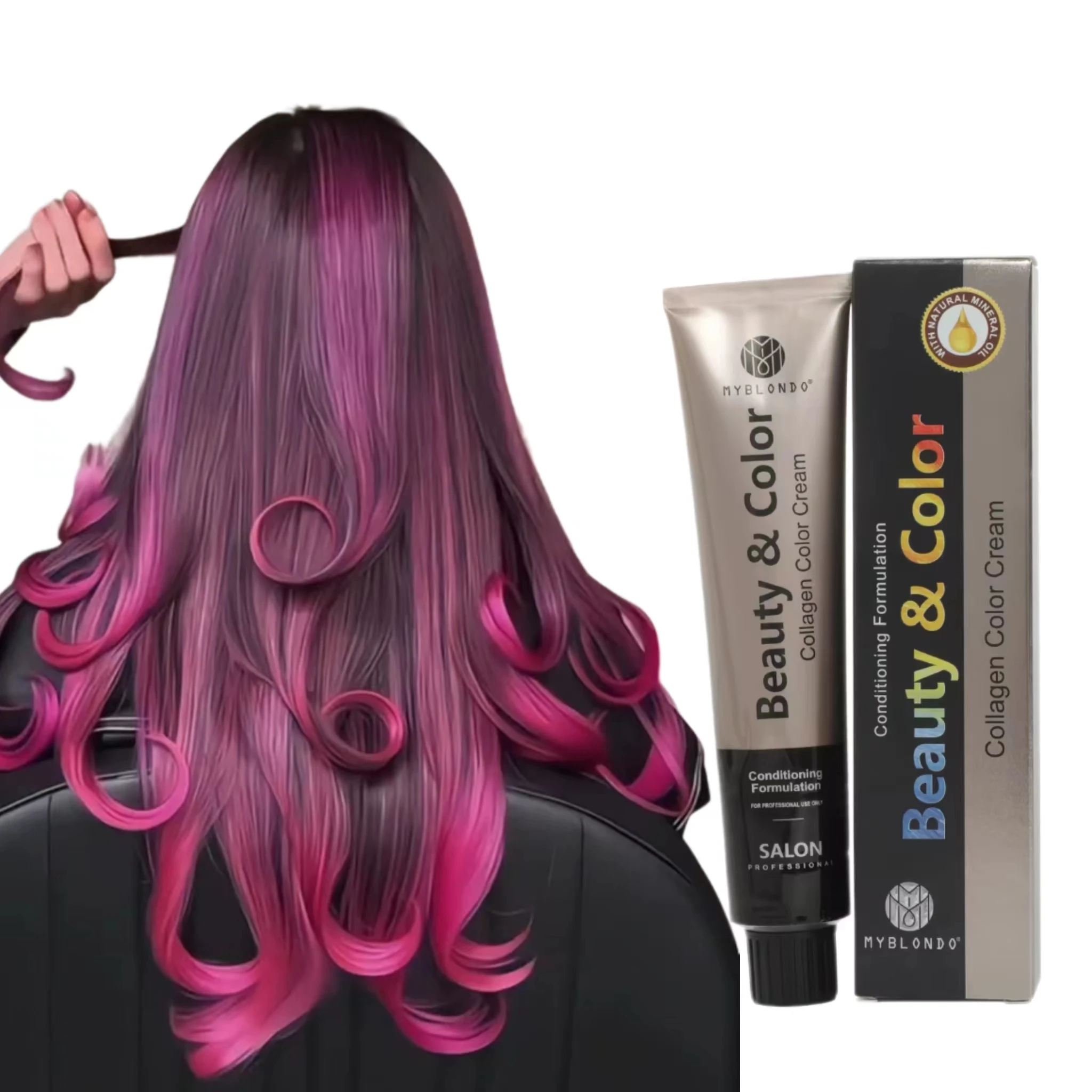 Manufacturer OEM/ODM Hair Dye Best Permanent Beauty Products Professional Hair Color Cream