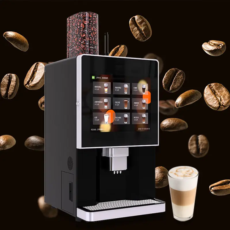 Table Automatic Coffee Machine 9 Flavors Coffee Vending Machine Fully Automatic