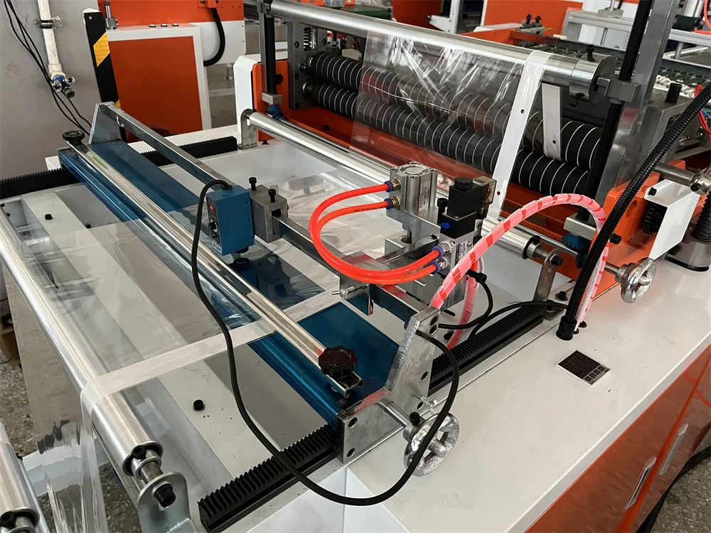 Professional Manufacturing Biodegradable Plastic Opp Bopp Side Sealing Bag Making Machine