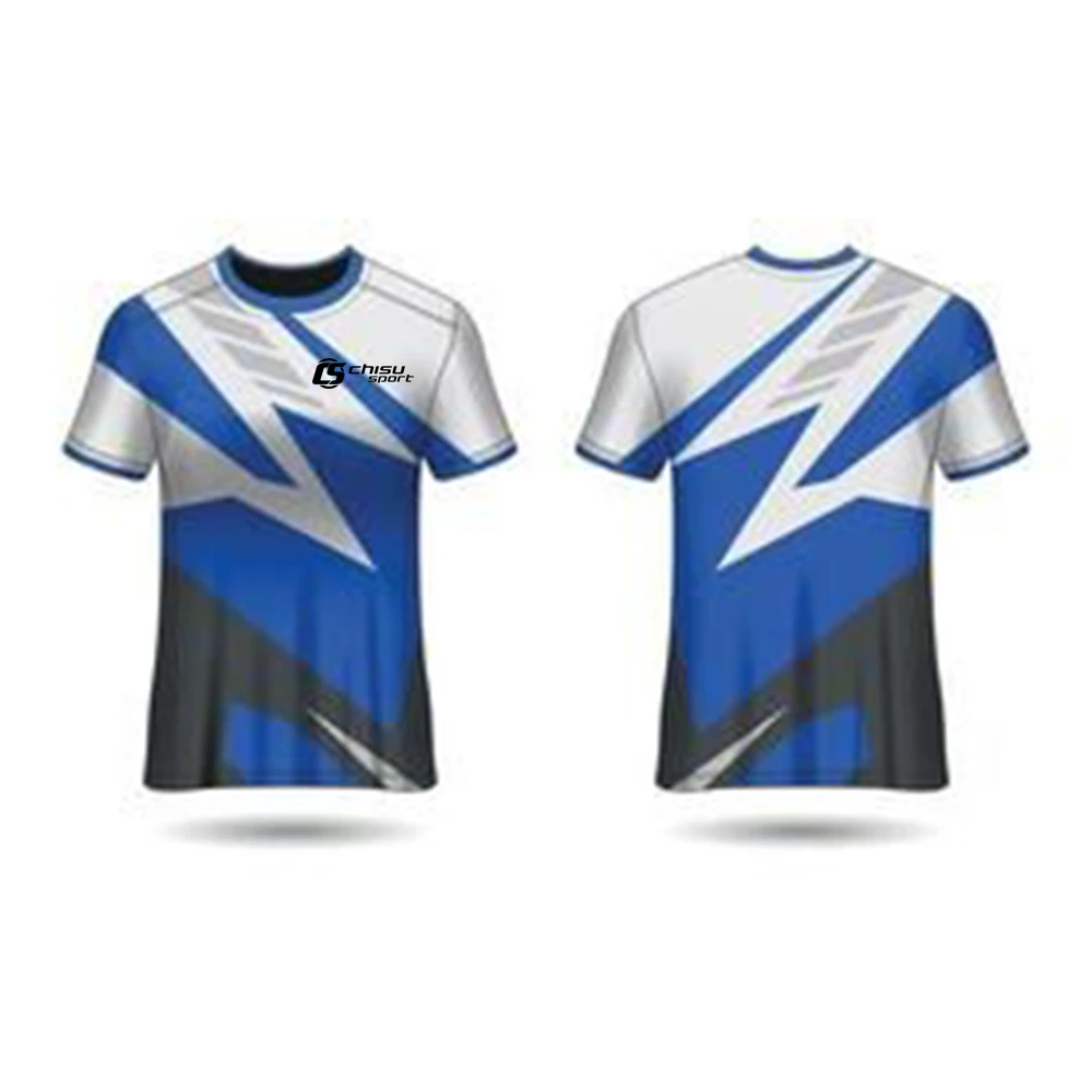 Sublimated best team game pro jersey shirts Quick Dry Gaming T Shirt Men Quick Dry Gaming T Shirt Custom Gaming Jerseys Esports