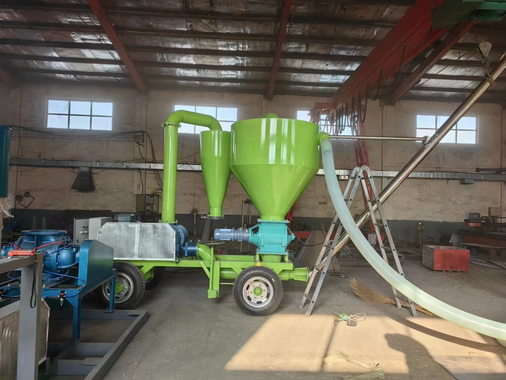 Vacuum Powder Particle Conveying/pneumatic Vacuum Grain Conveyor/powder Particle Pneumatic Conveying System