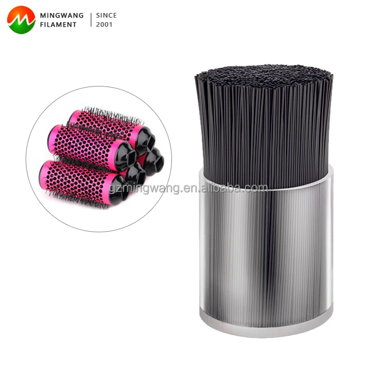 100% Pure Material Soft Nylon Fiber PA6 PA66 High Temperature Anti-Static Hair Brush Synthetic Filament&Bristle