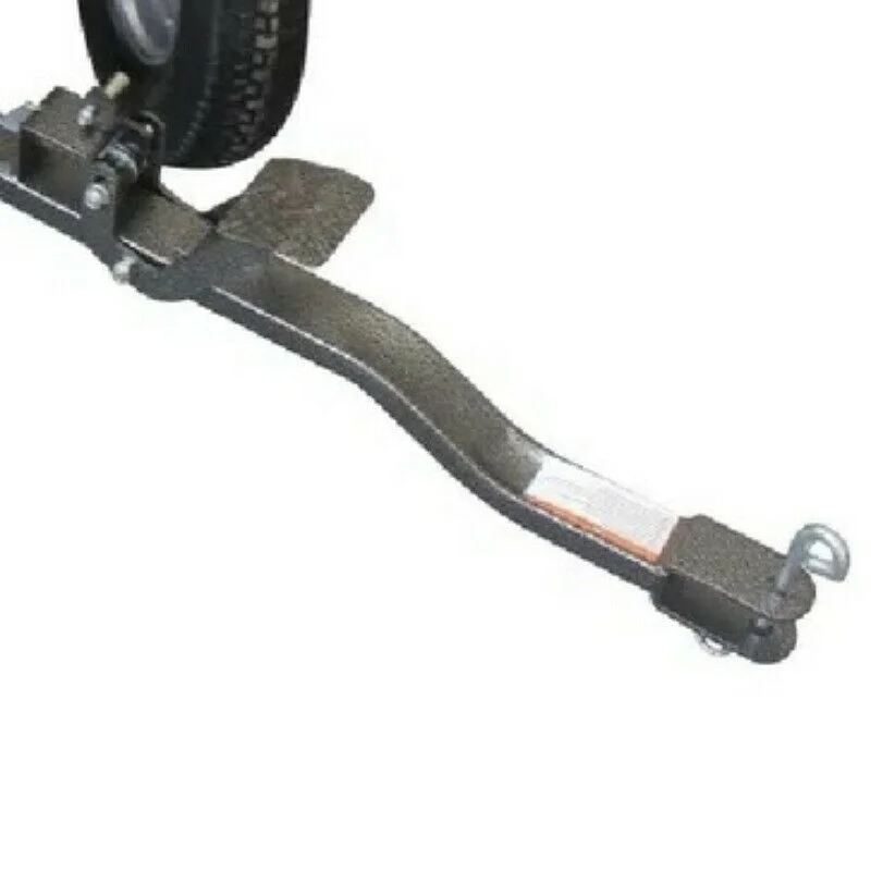 10 Cubic Foot Poly Dump Cart And ATV Quad bike Or Ride-on Mower Garden Tipper Trailer