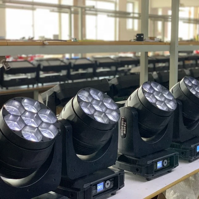 Powerful 7x40W RGBW LED Beam Moving Head Light