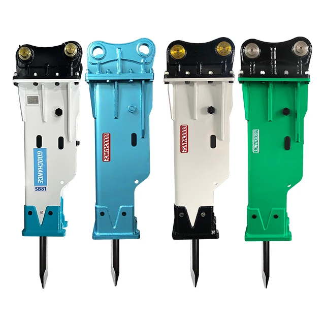 Multi Function Direct Factory SB81 EDT2200 Chisel 140mm Excavator Hydraulic Rock Hammer Breaker