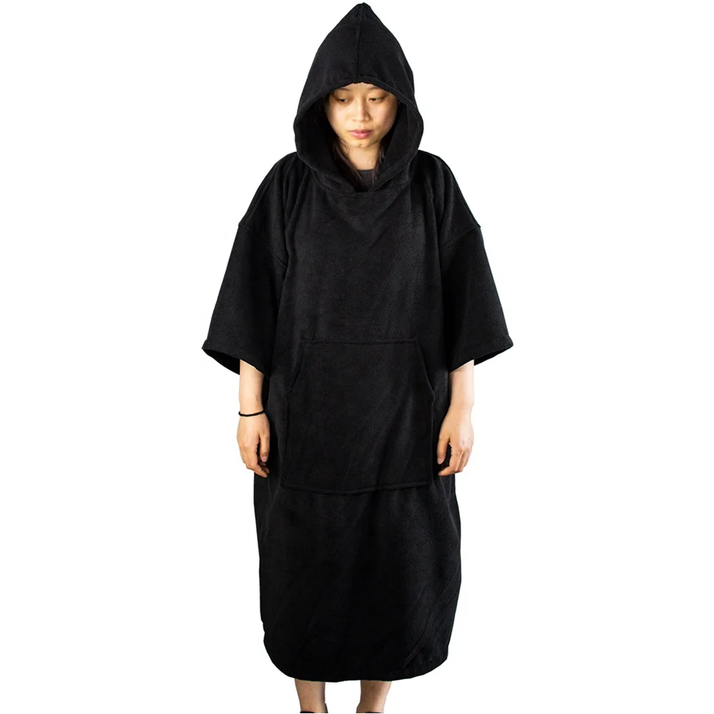 Fast Dry OEM Custom Size Logo Poncho Towel Kids Wholesale Surf Poncho