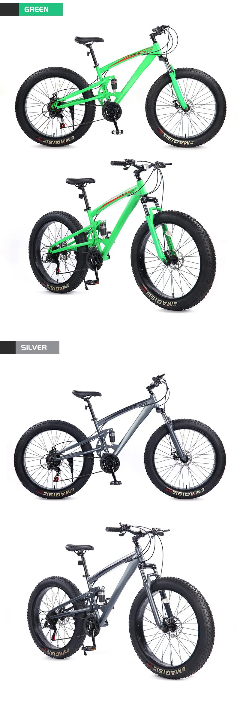 Adults mtb bike with double disk brakes China factory 2023 cool design 24 and 26 inch carbon steel mountain snow bicycle