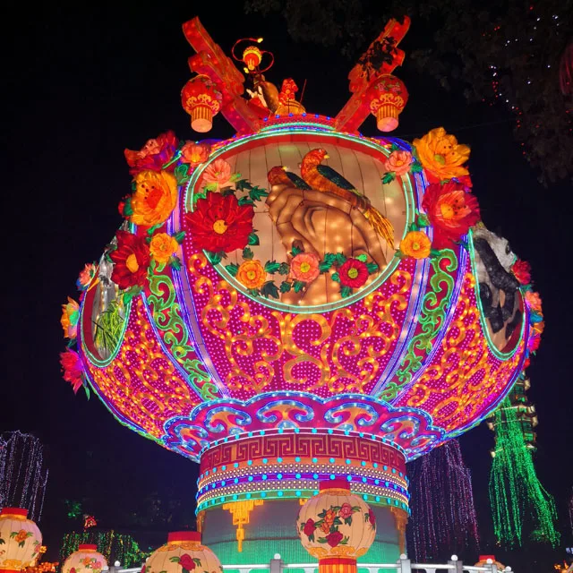 Large Outdoor Decorative Chinese Dragon Lanterns For Sale