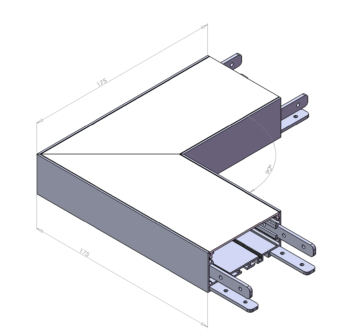China Wholesale Linear Pendant Light 30w Sensor Led Linear Light With Lens