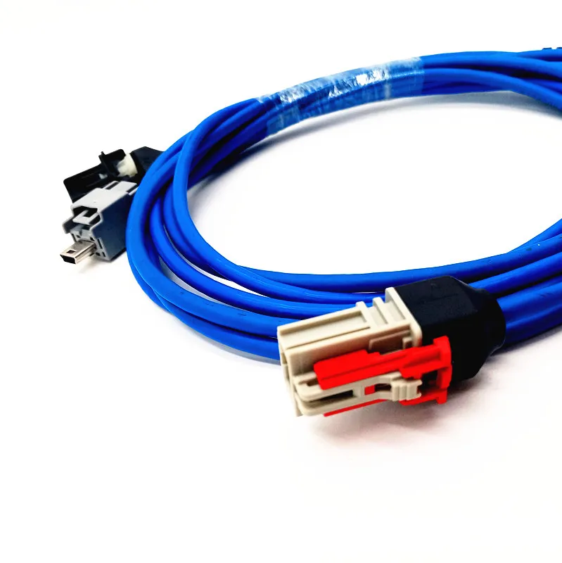 Custom type B to Molex Custom connector with insulated cable assembly for car central control system custom auto wiring harness