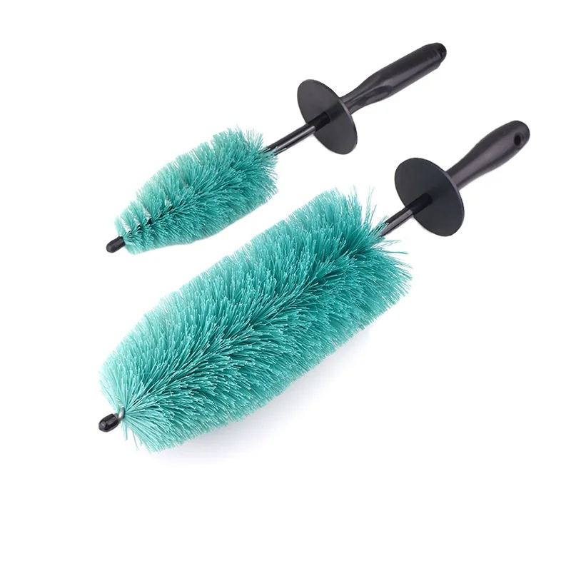 The Fine Quality Automobile Wheel Hub Cleaning Brushes Car Wheel Wash Brush With Long Handle