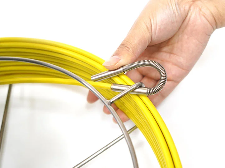 Jiutai Handheld color touch screen sewer Pipe Inspection Borescope Camera with meter counter