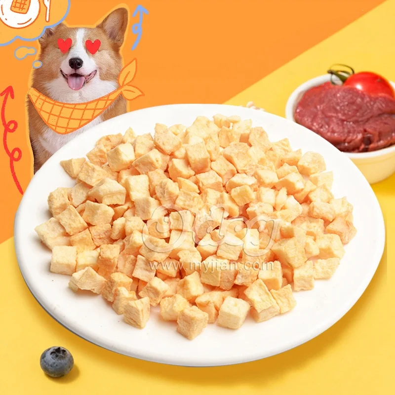 Натуральное замороженное сушеное яблоко веганская собака лакомство жирное длинное мясо смешанный корм собачьи закуски обучение награда