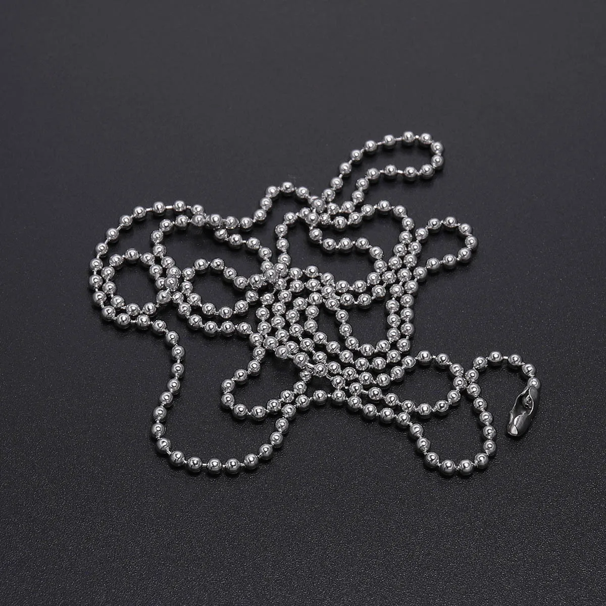 Wholesale Jewelry Accessories Chain Stainless Steel Ball Chain Key Beads Chain