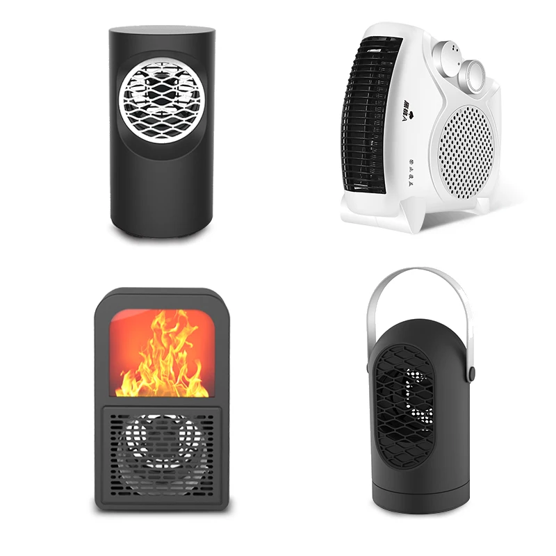 FOUR Portable Electric Heaters for your Choice