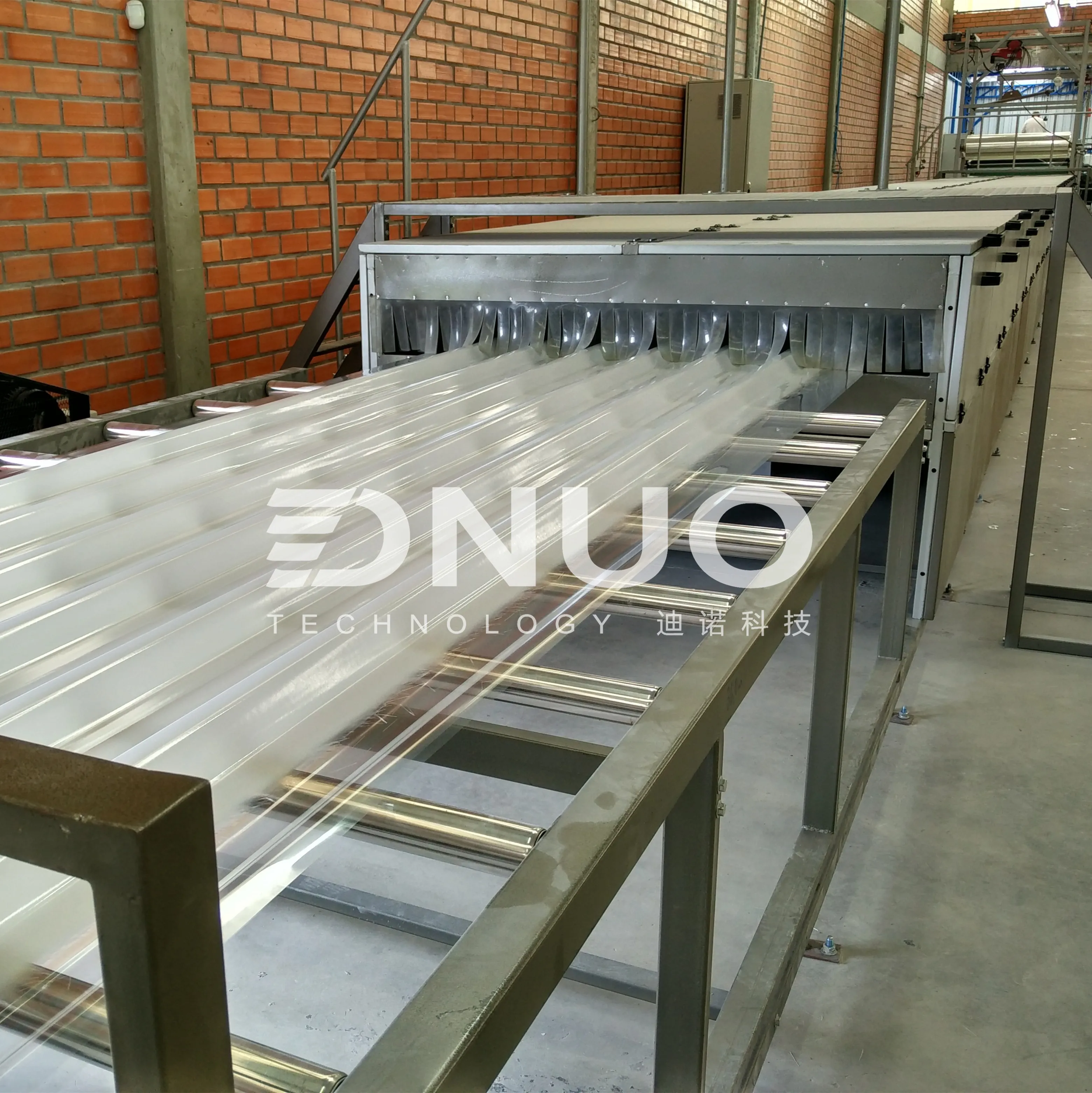 fiber corrugated FRP GRP sheet making machine