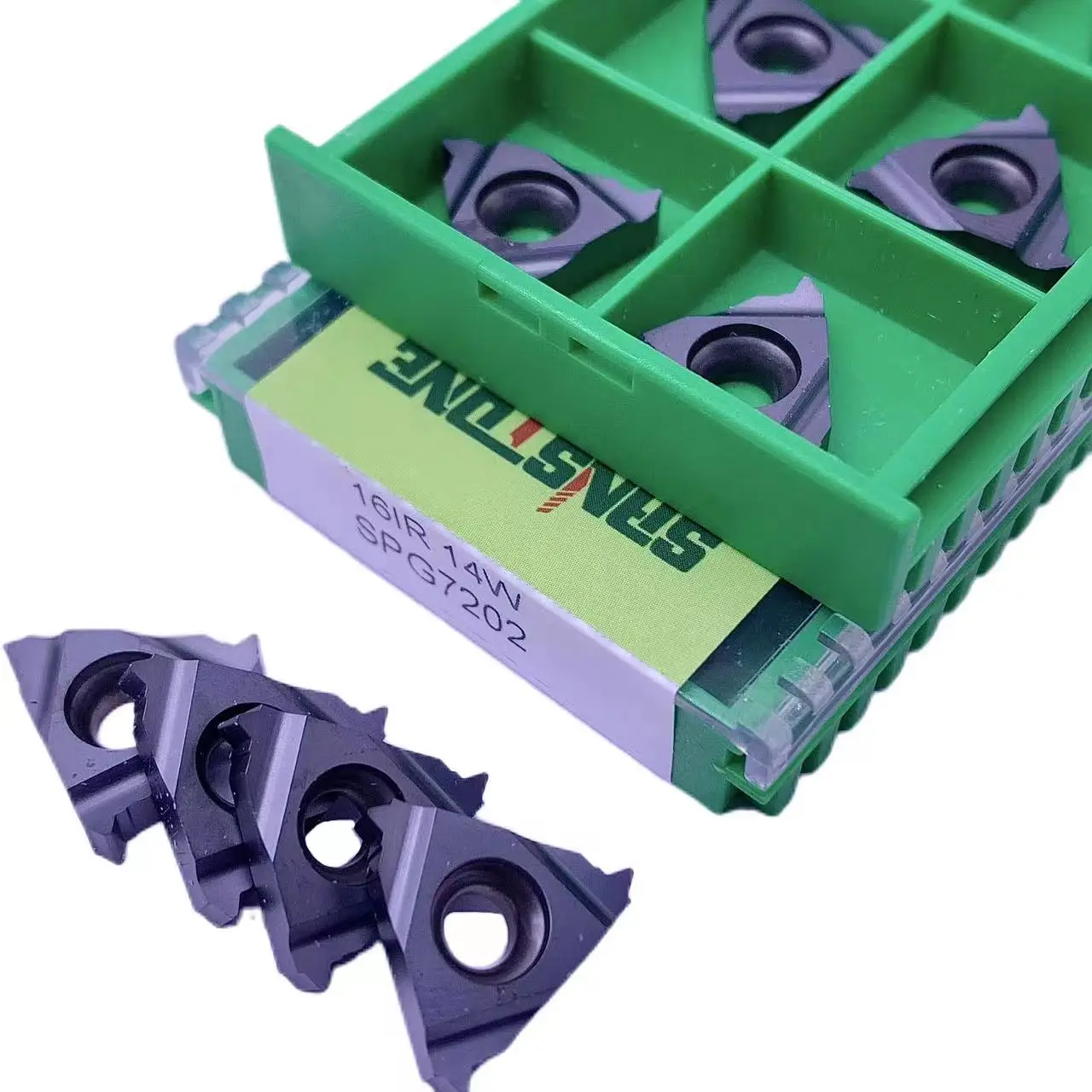 High Quality Thread Cutting Tool 16IR 14W External Threading Turning Tool Carbide Inserts with CNC Machining Turning Accessories