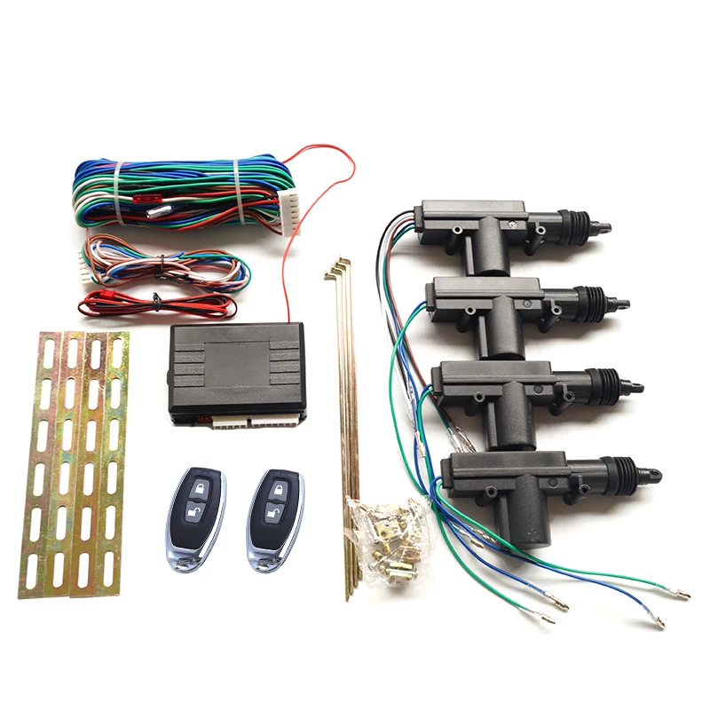 Universal Remote Central Door Locking System Car Central Door Lock 12V Car Security System