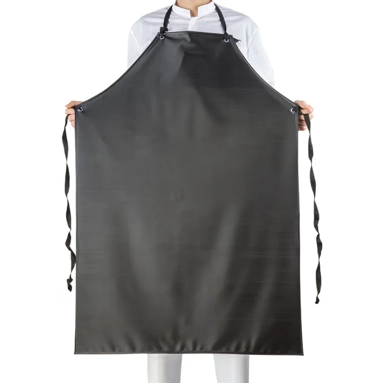 Сверхмощный Водонепроницаемый маслостойкий и кислотоустойчивый фартук унисекс для обработки пищи, сада, мясника, винила, ПВХ