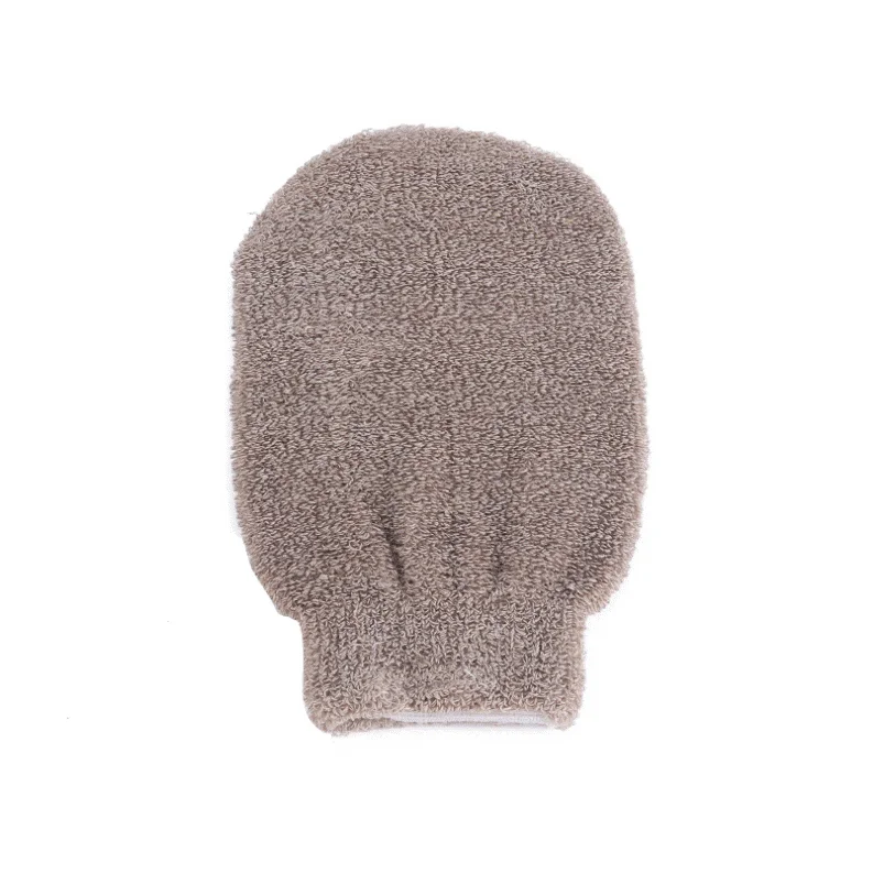 
natural fiber hemp bath mitt exfliating boday flax show glove Shower Scrubber Body Bath Spa for Men Women OEM/ODM 