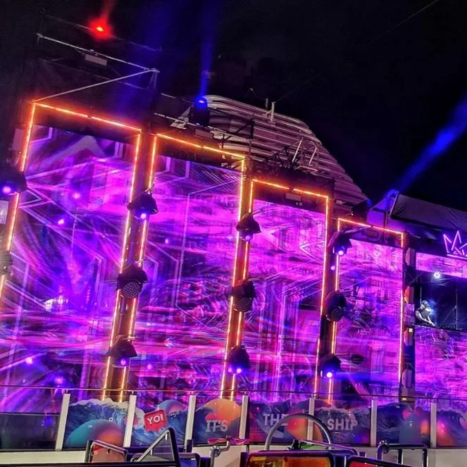 pixel led club ceiling lighting decoration