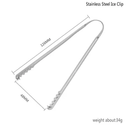 Stainless Steel Mini Kitchen Tong Shisha Salad Pliers Ice Bucket Sugar Cube Tweezer Meat Cooking Grill bbq Accessories Food Tong