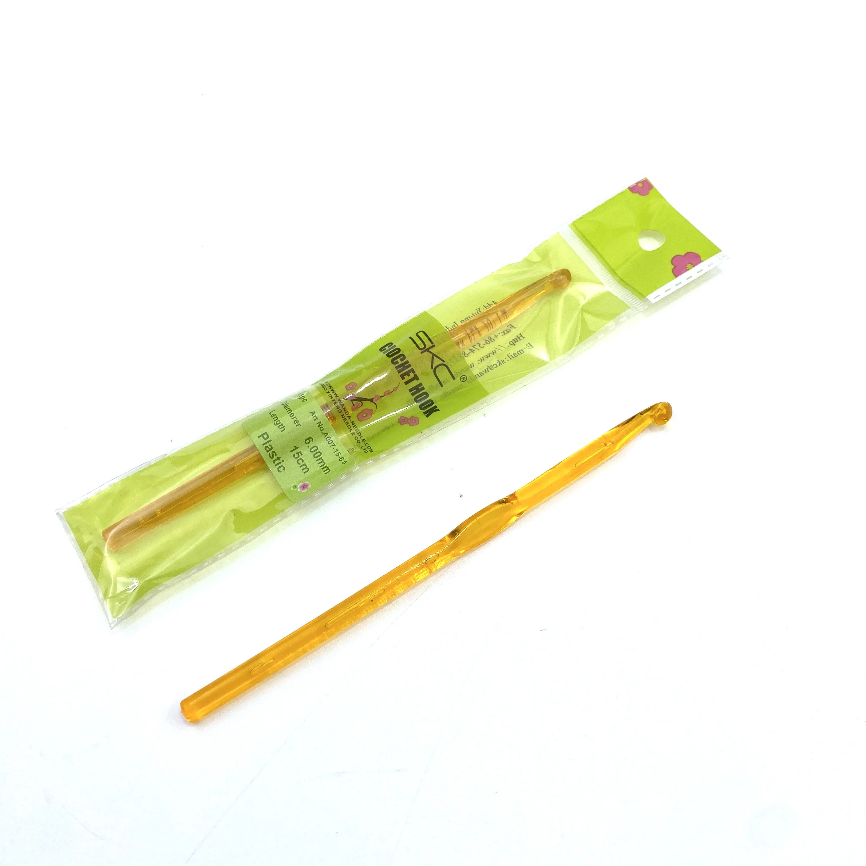 Multi-color Plastic Crochet Hooks Needles  Acrylic Crochet Hook  Knitting Needles 3mm 4mm 5mm 6mm 7mm 8mm 9mm 10mm 12mm 15mm