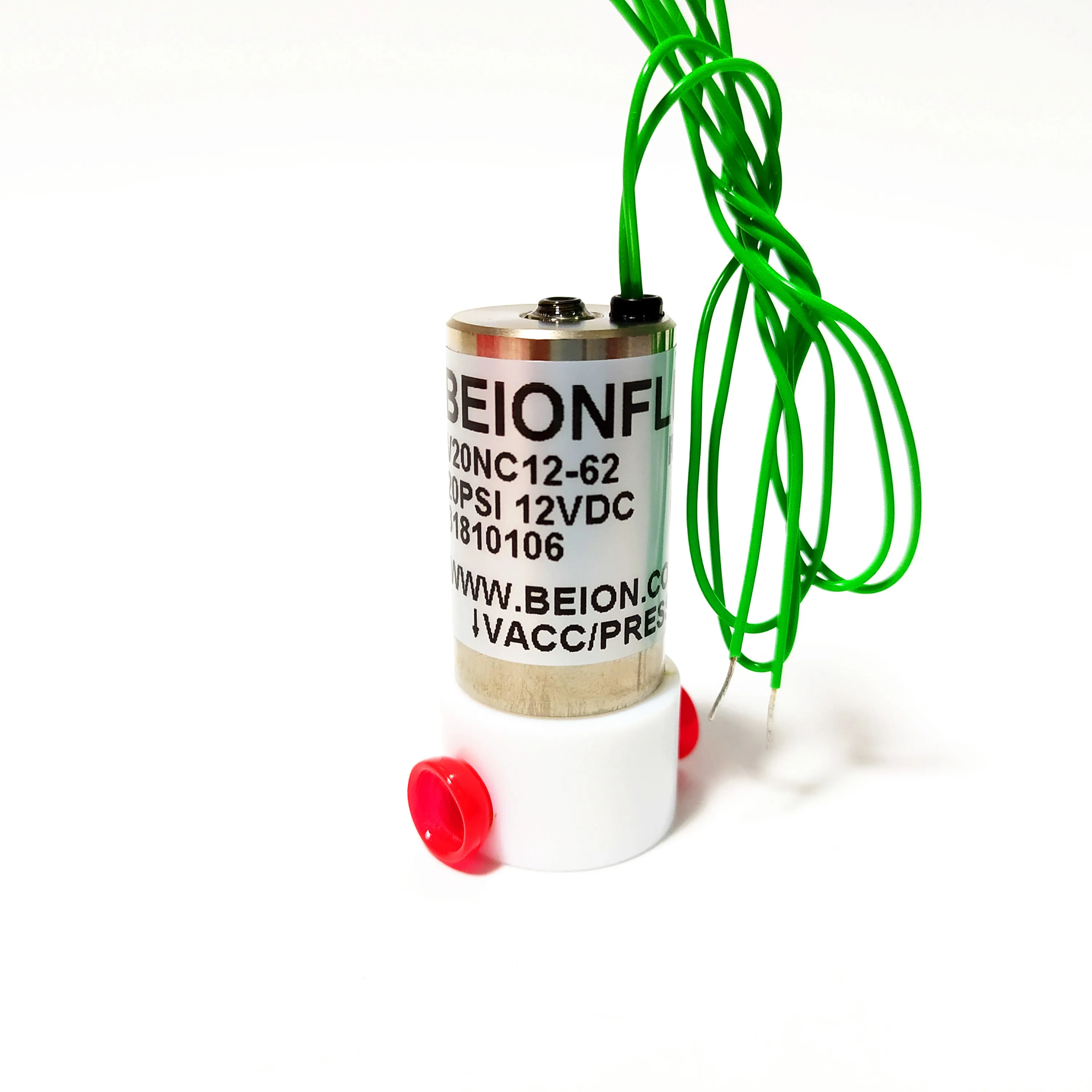 Precise Flow Control Solenoid Operated Isolation Valves for Inert Fluid in liquid chromatography genomics and protein synthesis