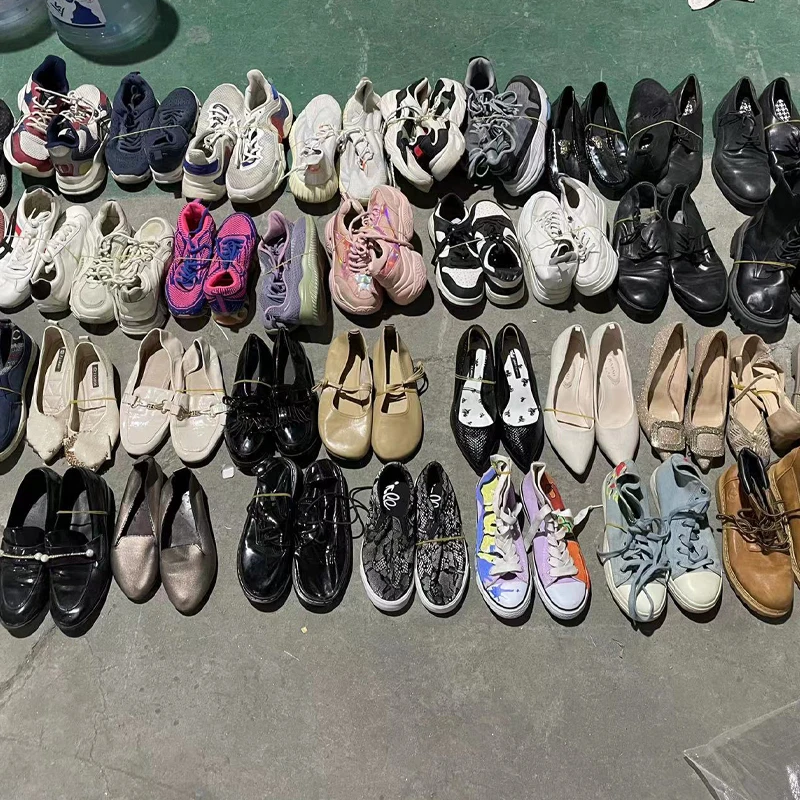 China factory wholesale cheap unsorted used shoes bulk used shoes for sale