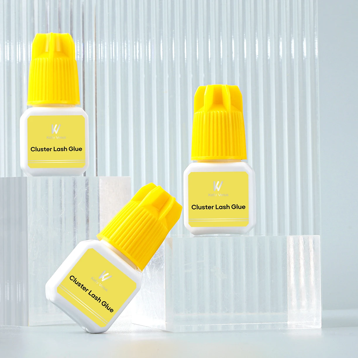 KV 2 weeks waterproof bond and seal diy eyelash glue cluster lash glue adhesive