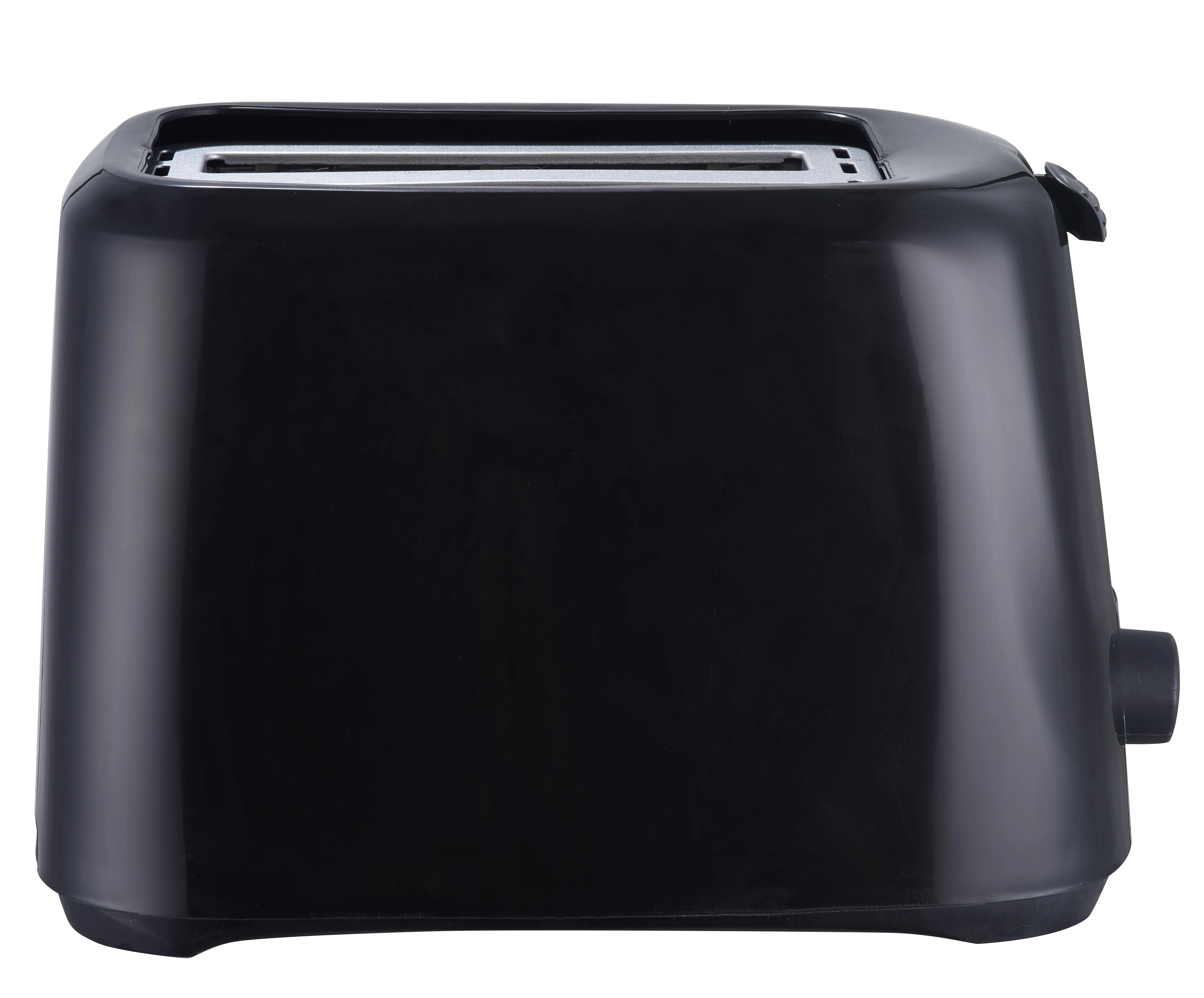 Factory Outlet Black Extra Wide Slots Auto-Shutoff 2 Slice Toaster