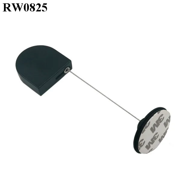 RUIWOR RW0825 D-образная микро-Защитная Выдвижная кабельная катушка с диаметром 38 мм круглый клеящийся пластиковый соединитель пластины