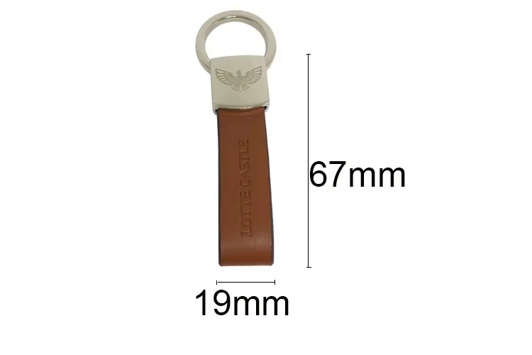 Luxury Custom Logo Promotional Metal Car Brand Blank PU Leather Key Chains With Key Ring Chaveiros llaveros Portachiavi