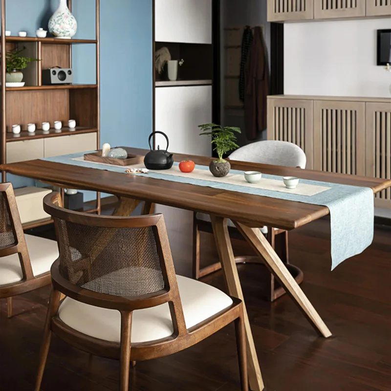 Dreamhause Solid Wood Dining Chair Designer Restaurant Coffee Shop Cafe Chair Wooden Backrest Chair