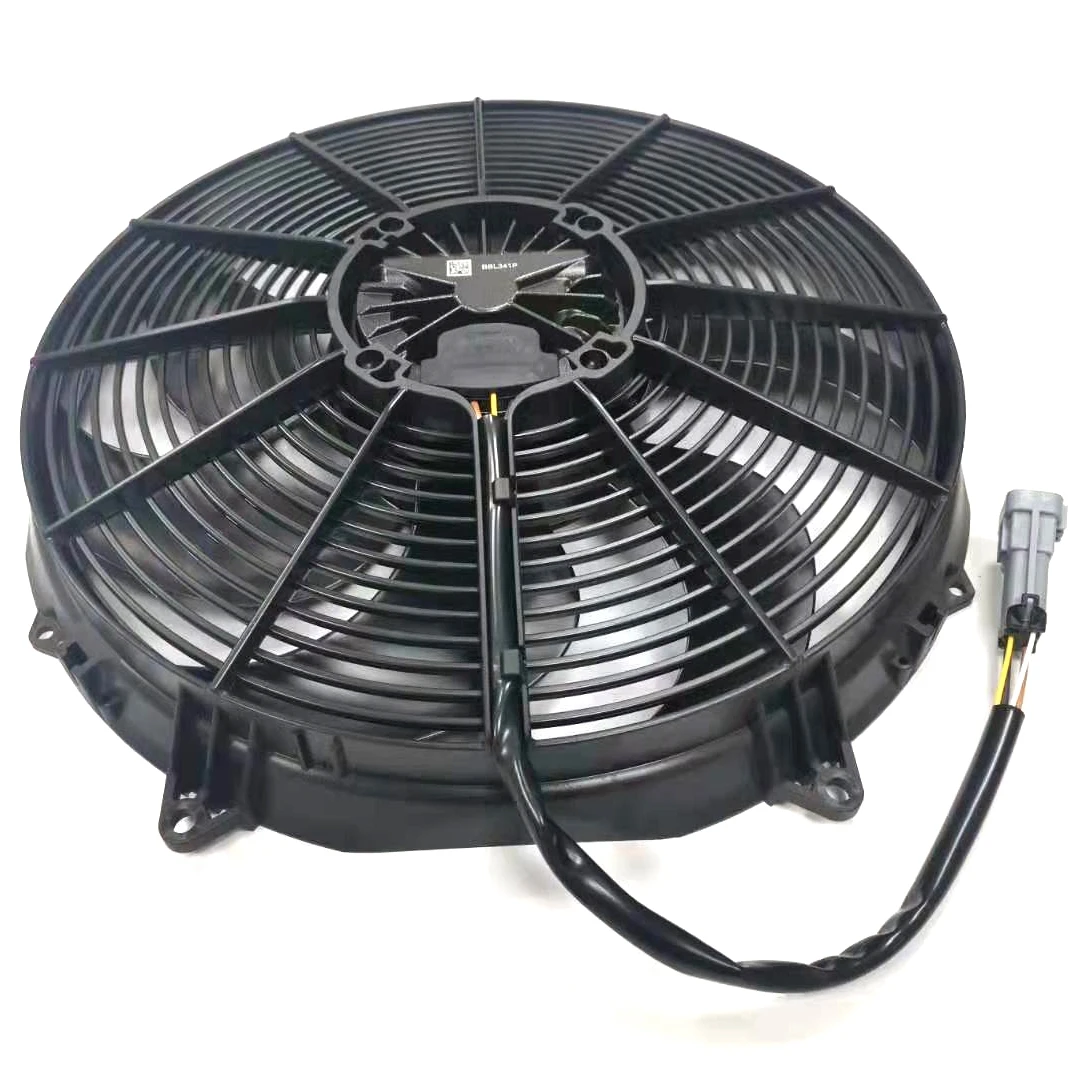 Original SPAL fan High Performance Brushless Axial Fans VA91-BBL341P/N-65A for bus/truck/construction vehicle radiator cooling
