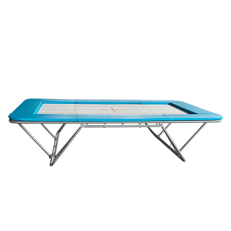 Factory Professional Jumping Bed Trampoline with Nylon for Home School Outdoor Indoor Exercise for Gymnastics Training