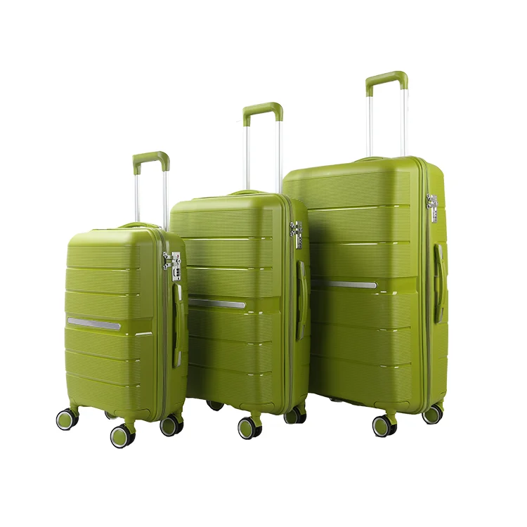 Hot Sale 4-Wheel 20 24 28 Inches Trolley Luggage Suitcase Set Unisex Custom Logo With Caster Wheel for Travel