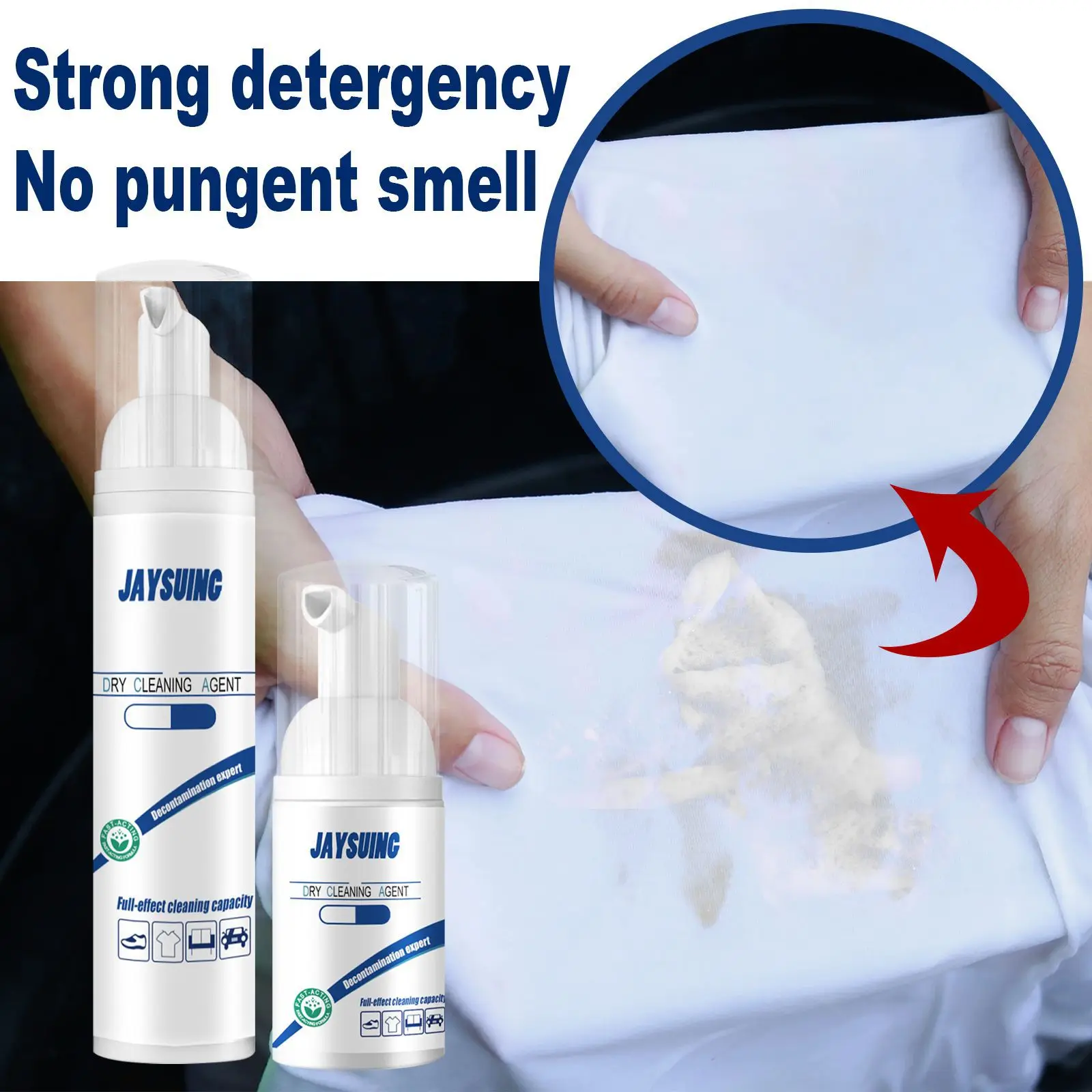 Jaysuing OEM&ODM Liquid Detergent Colored Clothes Easy To Use Dry Cleaning Agent Multipurpose Dry Cleaning Agent For Fabric Sofa