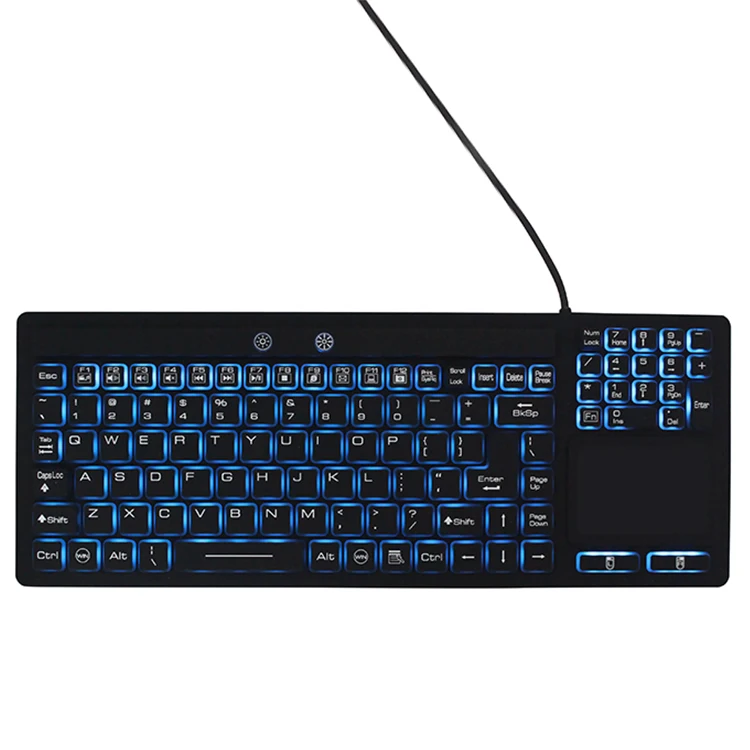 us waterproof hospital keyboard,silicon usb computer ip68 medical keyboard