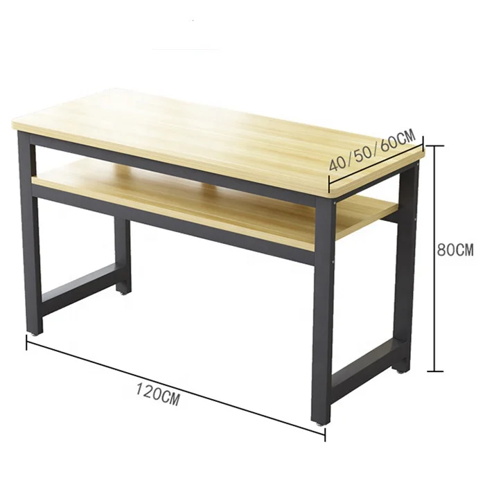 Student desk and chair set for training school classroom double kids student furniture tables chair