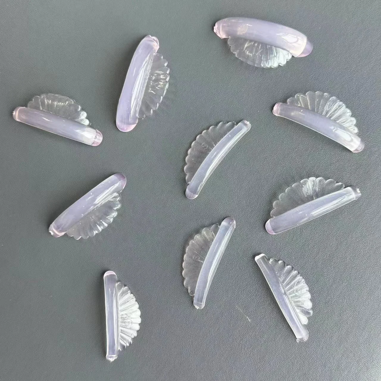 soft silicone lash perm tool Self adhesive lash lift  shield 6pairs reusable for lash lift